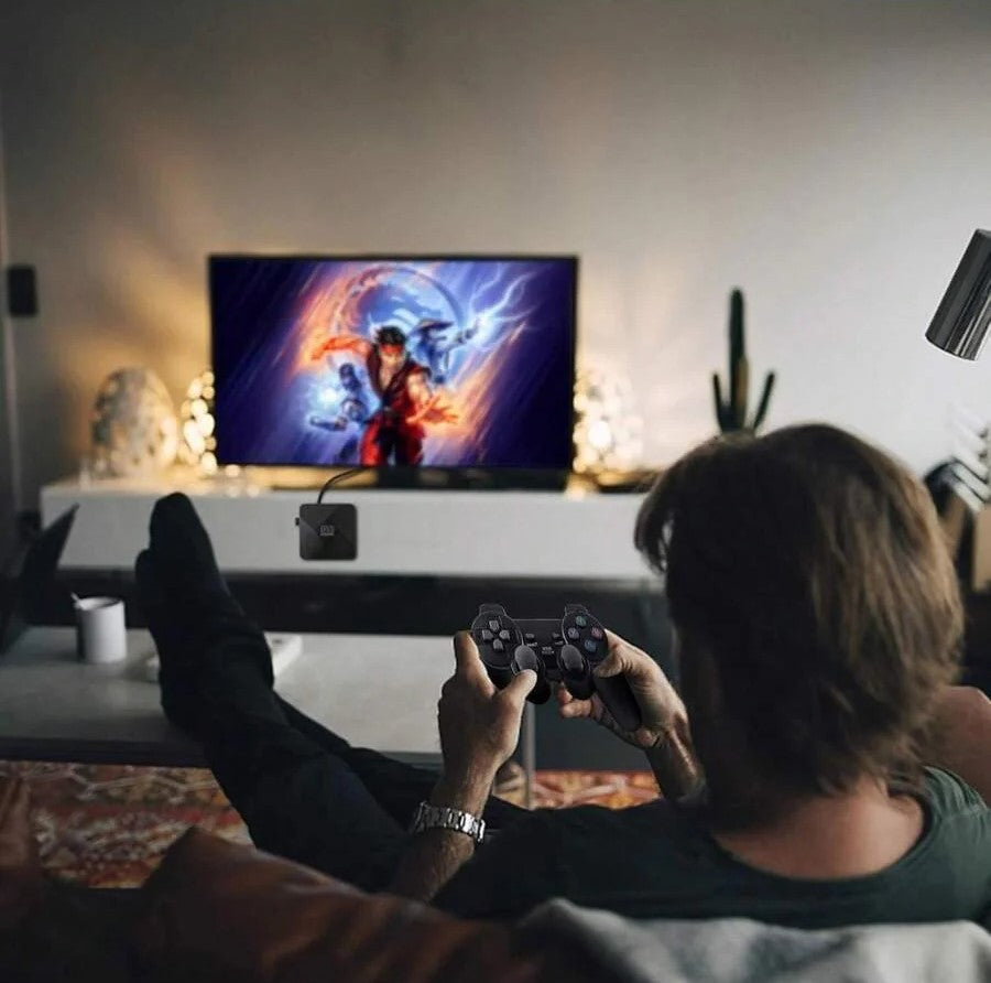 GameStick 2.4G Retro Consola + 2 Controles Inalámbricos