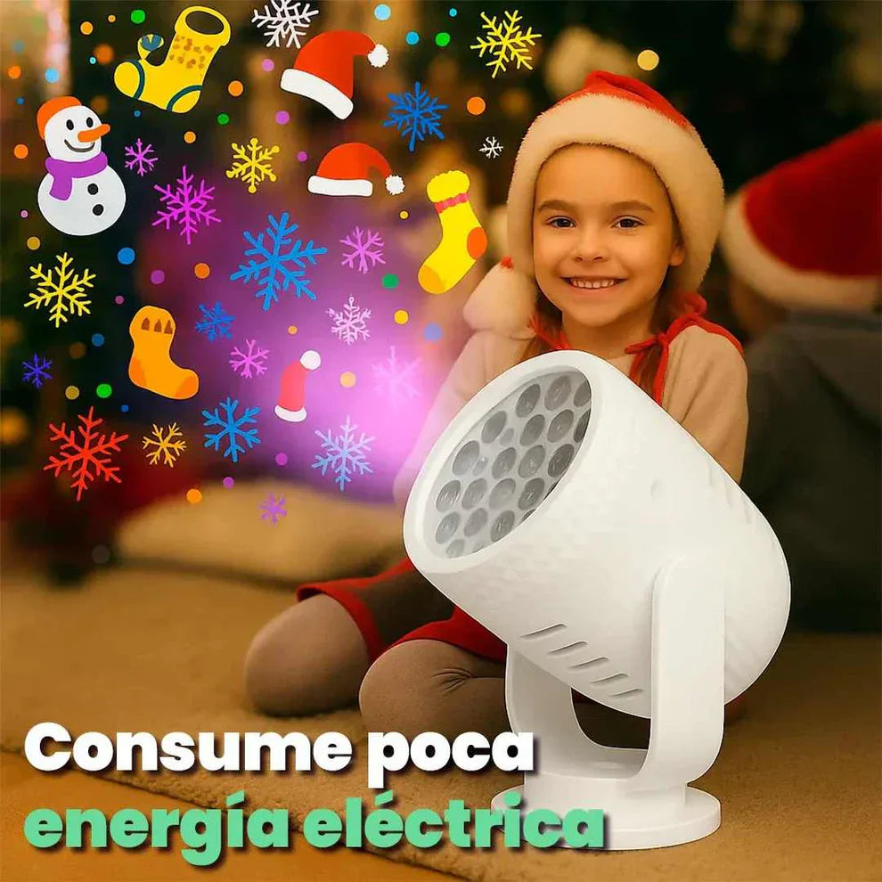 Proyector Navideño Multi Figuras  – Magia en tu hogar